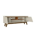 thumbnail image 5 of Manhattan Comfort Marcus 62.99 TV Stand with Solid Wood Legs in Beige and Nature, 5 of 8