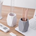 thumbnail image 4 of Silicone Desktop Organizer, Multi-Functional Chic Design Large Capacity Desk Stationery Pen Cup for Office Home School, 4 of 6