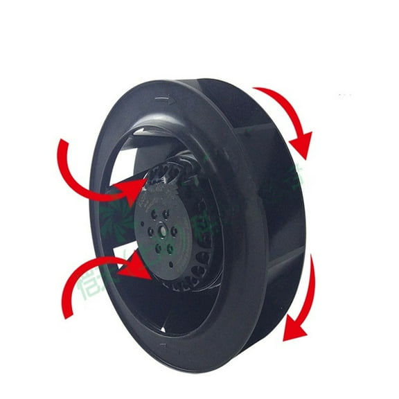 175FLW Turbo Turbine Industrial Frequency Cabinet Air Conditioning Centrifugal Fan0.27A 56W Air Purifier Fan ,Long-Lasting Performance