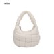 thumbnail image 1 of Bolso pequeño de algodón plisado para mujer, bandolera de hombro para chica, diseño de lujo con asa Fivean unisex, 1 of 2