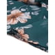 thumbnail image 5 of Camisa floral de manga larga con botones y cuello con volantes para mujer Inspire Chic en verde, 5 of 6