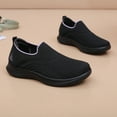 thumbnail image 4 of Women's Athletic Walking Shoes Casual Slip On Mesh Comfortable Tennis Workout Sneakers Non Slip Walking Loafers, 4 of 8