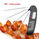 thumbnail image 1 of Termómetro digital de alimentos Ecomeon Termómetro para carne con sonda plegable negro 15 * 3.5 * 1.6cm, 1 of 6