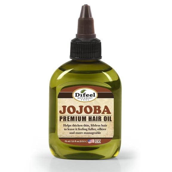 Difeel Premium Hair Oil Jojoba, 2.5 Oz.