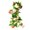 Red, variant on Morttic 2Pcs Artificial Flower Vine, Morning Glory, Decoration, Encrypted Fake Flower, Leaf, Vine, Rattan (Purple)