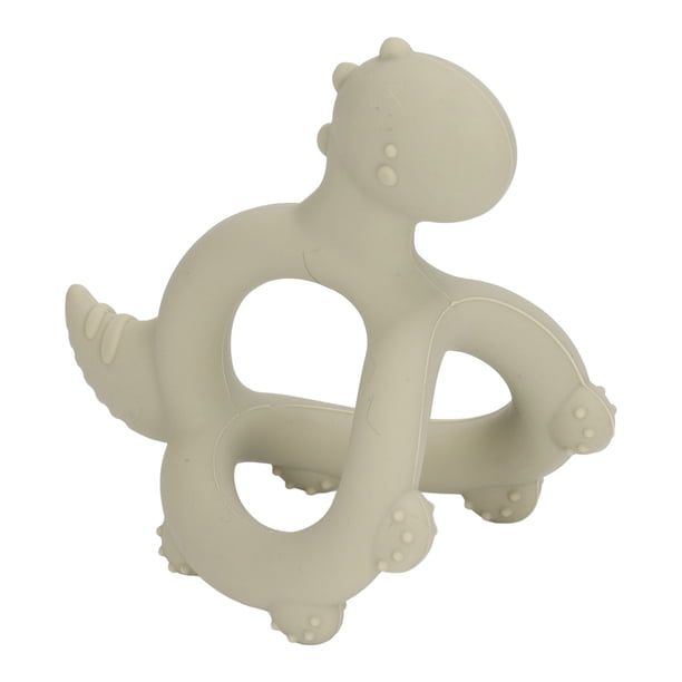 Mordedores para Bebés Juguete para Masticar con Forma de Dinosaurio de Silicona para Recién Nacidos ANGGREK Otros