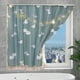 thumbnail image 5 of Fiudx Cortinas Autoadhesivas, Instalación Sin Taladros, Tejido de Poliéster Que Bloquea La Luz, Fáciles de Despegar y Pegar, Ambiente Acogedor para Dormitorio, Reducción de Ruido, Tamaño 100 X 150 Cm, 5 of 6