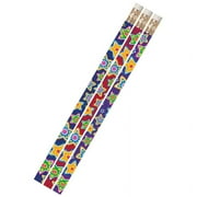 Musgrave Pencil Co Inc MUS2486D Mad About Stars 1Dz Pencils