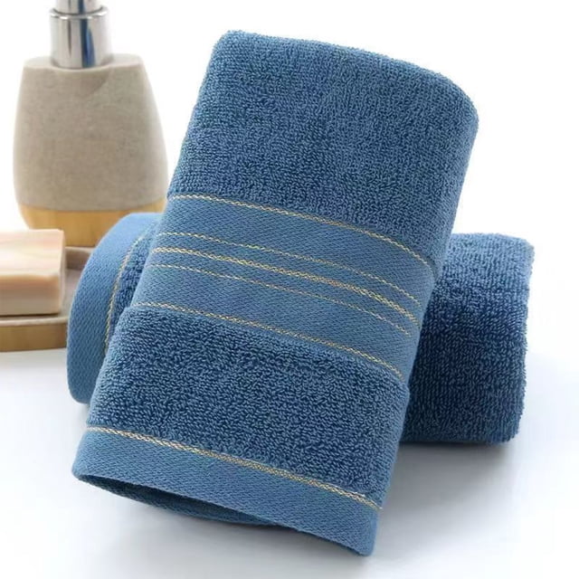 Accesorios de baño Toalla absorbente Toalla facial para adultos Juego de toallas de baño suaves y cómodas Toalla suave de algodón muy absorbente Toalla suave