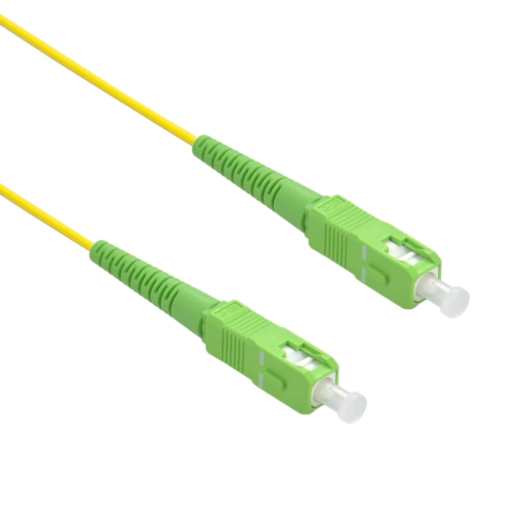 Cable Central LLC (50 Pack) 3m SC/APC-SC/APC Singlemode Simplex OFNR 3 ...