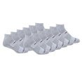 thumbnail image 1 of Calcetines Saucony RunDry de malla ventilada, ajuste cómodo para hombre, gris, 1 of 5