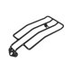 thumbnail image 5 of Portaequipajes universal para motocicleta, soporte trasero de metal para caja trasera Negro, 5 of 9