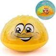 thumbnail image 2 of Juguete De Baño Flotante para Niños Juguete De Agua con Luz, Aspersor De Inducción Automático Juego De Bebé Juguete De Baño De Agua para Bebés Fiesta De Niños Pequeños - Amarillo, 2 of 7