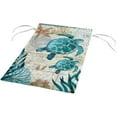 thumbnail image 4 of Sea Turtle Vintage Double Sided House Flag 28 x 40 inch Marine Theme Decorative Yard Flag for Outdoor, 4 of 5