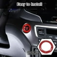 thumbnail image 5 of TINKI Engine Start Stop Switch Button Frame Trim for Honda Pilot 2016-2022/ Ridgeline 2017-2023/ Passport 2019-2023, 5 of 7