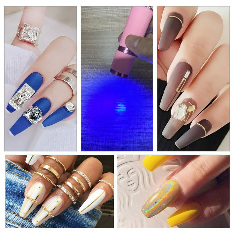 HSMQHJWE Gifts for Girls 12-14 Years Old Mini Led Nail Lamp For Gel Nails 9  LED Flashlight Portability Nail Dryer Machine Tools Light Extended Gel