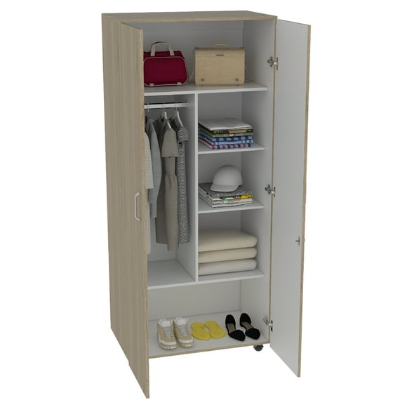 Closet Armable Iko Rovere Beige Armario Recámara Excelsior