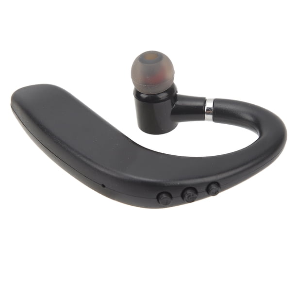 Auricular Bluetooth De Un Solo Oído, Distancia De Transmisión De Señal De 15 M Auriculares Bluetooth De De Sonido De Alta Fidelidad De Plástico Y Silicona Para Conducir