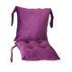 thumbnail image 4 of Cojín para silla, alfombrilla para silla con respaldo, almohadilla decorativa cómoda y ligera para Púrpura, 4 of 9