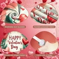 thumbnail image 4 of Pink Cherry Blossom Love Banner Red Heart Romantic Display Cartoon s Golden Love Backdrop for Valentine's Day Anniversary Romantic Date, 4 of 9