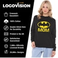thumbnail image 4 of Batman Bat Mom Women's Crew Sweatshirt, 4 of 6