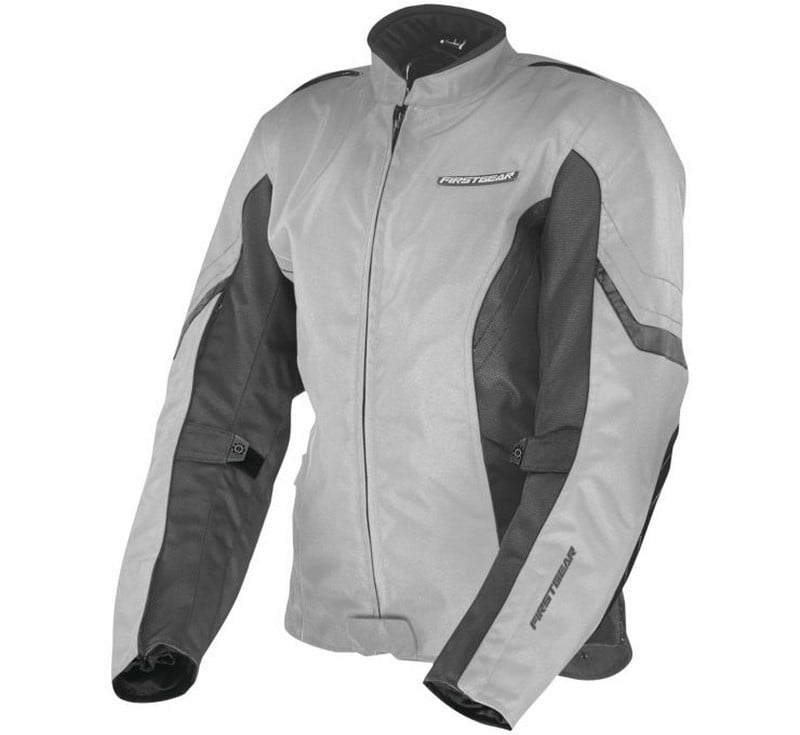 silver waterproof jacket