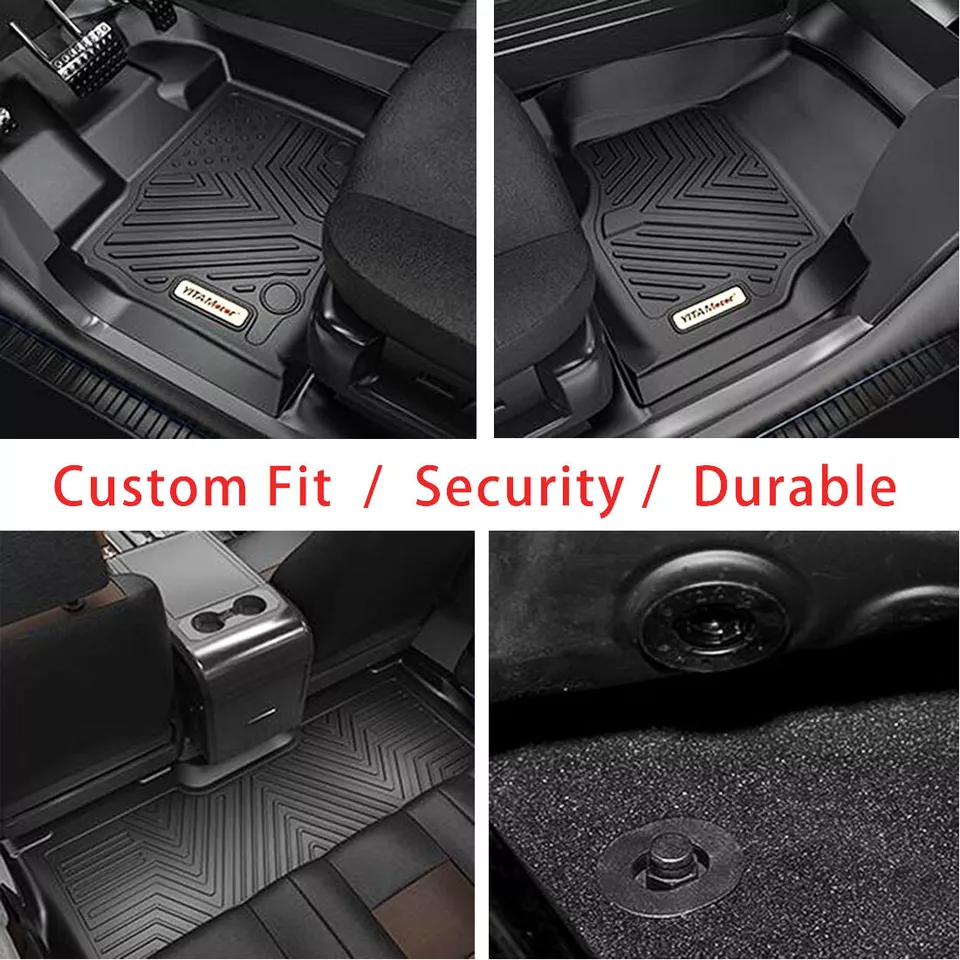 RVNI 3D Floor Mats + Cargo Liner 4PCS Set For 2023-2024 Honda CR-V CRV Hybrid Only