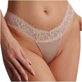 thumbnail image 4 of Ropa Interior de Mujer Tangas Sin Costuras Lencería de Encaje Sólido Bragas Calzoncillos Bragas Odeerbi ODB142864, 4 of 6