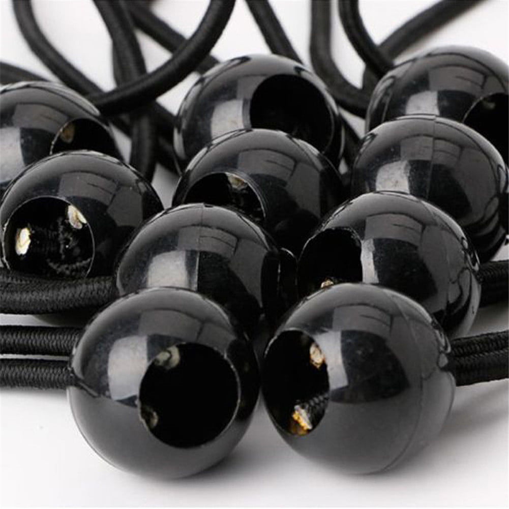 20pcs Cord Ball Bungees Strong Tie Downs Straps Canopy Tent Accessory 