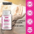 thumbnail image 3 of Essential Sports Nutrition Multivitamins for Women Supplement-Includes Biotin -Vitamin A- Energy and Immune Support, to Improve Blood Circulation, Skin, Hair & Nails, 3 of 7