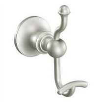 Moen Dn4403 Vale Double Robe Hook - Nickel