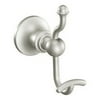 Moen Dn4403 Vale Double Robe Hook - Nickel