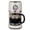 Oatmeal, variant on Nostalgia Classic Retro Coffee Maker, 10-Cup One Button Brewing Coffee Machine with Reusable Filter, Aqua