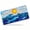 Stained glass Sun and Waves, variant on Stained glass Sun and Waves Front License Plate, Metal License Plate, Funny Standard Plates Personalized Novelty Decorative For Men/Women/Boys/Girls Car 6×12 Inch