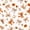 Orange White, variant on Manfei Bohemian Butterfly Floral Full Size Comforter Sets,Countryside Leaves Bedding Comforter Set,Colorful Stars Reversible,3-Piece,1 Comforter and 2 Pillowcases