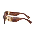 thumbnail image 3 of Miu Miu 0MU 09WS Rectangle Sunglasses, 3 of 6