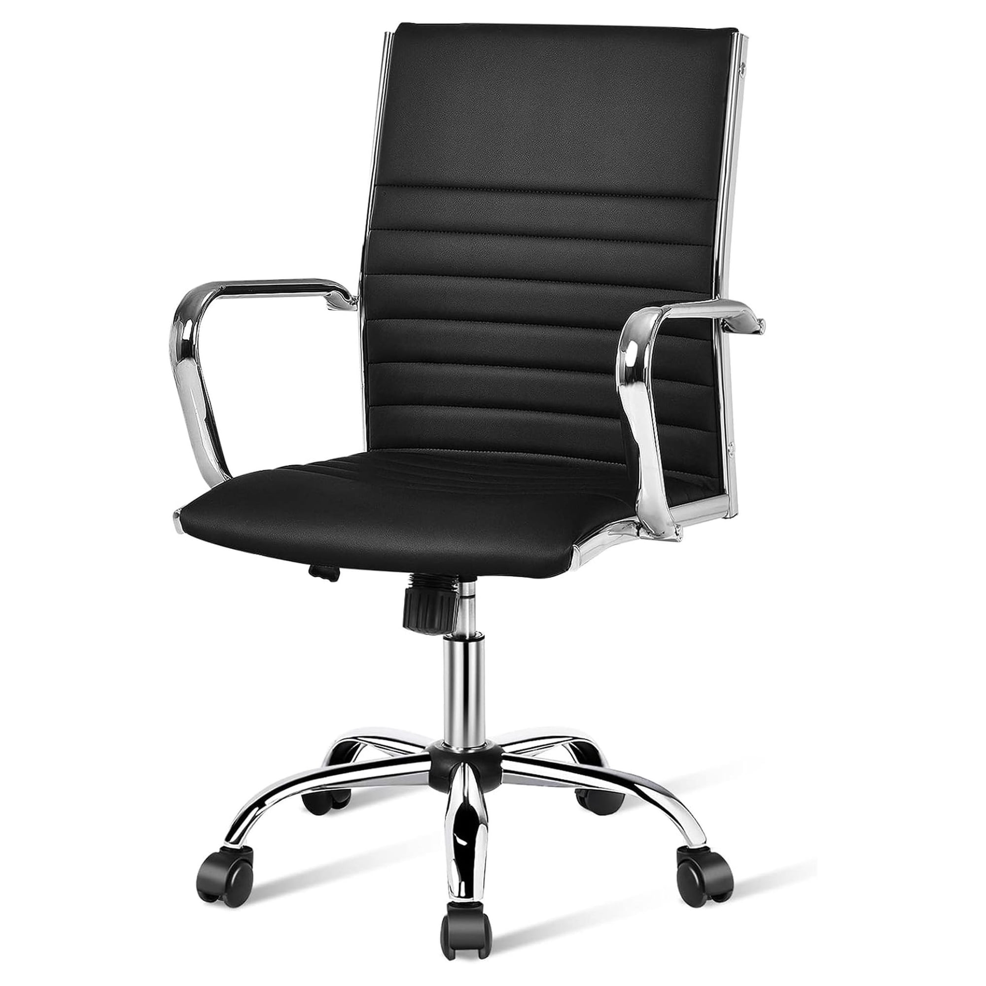 ribbed home office chair pu product