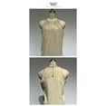 thumbnail image 6 of 2025 Summer New Solid Color Halter Fashion Women's Slightly Stretchy Sequin Camisole, 6 of 7