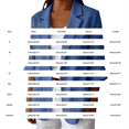 thumbnail image 4 of BODOAO Women's 2026 Trendy Business Casual Blazer Jacket Lightweight 3/4 Sleeve Suit Cardigan Open Front Work Office Lapel Outerwear Classic Plain Coats with Pockets Slim Fit Green S, 4 of 8