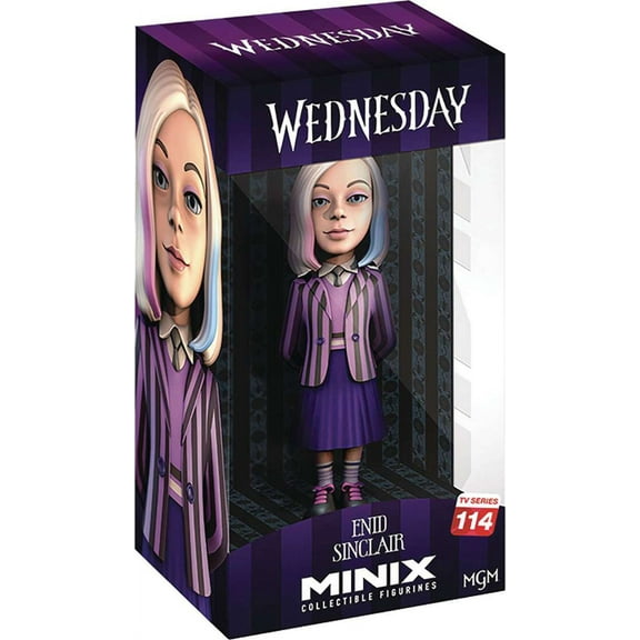Mego Minix Wednesday TV Show Vinyl Figure - Choose your figure