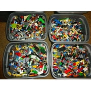 Bulk LEGO LOT! 4 pound box of Bricks, parts, Pieces, Tires, accessories 4 pounds