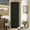 BLack & Style 2, variant on 4 Tier Farmhouse Corner Storage Cabinet, 72" Tall Kitchen Pantry Cabinet Wooden Organizer Case Bookshelf with 8 Doors & 4 Shelves, Home Space Saver for Kitchen, Living Room