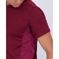 thumbnail image 5 of Real Essentials 5 Pack: Men’s Short Sleeve Dry Fit Active Crew Neck T Shirt - Athletic Running Gym Workout Tee Tops, 5 of 7