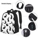 thumbnail image 3 of Balery Black Rabbit Mochila Escolar 3 en 1 para Niños - Mochila Resistente con Lonchera Térmica y Estuche - Mochila Escolar para Niños y Niñas, 3 of 7