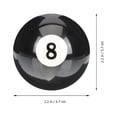 thumbnail image 3 of MasteelfCA Replacement Pool Cue Ball Billiard Practice Training Cue Ball Pool Cue Ball Billiard Table Ball, 3 of 9