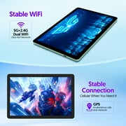 Android 14 Tablet 10 inch 128GB ROM 8GB RAM Google GMS Computer Tablet,8000mAh,Wifi, Bluetooth