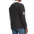 thumbnail image 2 of Men's Tommy Jeans Black/Gray Brooklyn Nets Ronnie Rugby Long Sleeve T-Shirt, 2 of 3