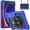 BluePC, variant on Case for Samsung Galaxy Tab S10 FE/ S9 FE 5G 10.9 Inch/Tab S9 11 Inch, Heavy Duty Shockproof Protective Case with Screen Protector, 360° Rotating Stand, Hand/Shoulder Strap