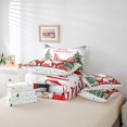 thumbnail image 6 of Manfei Merry Christmas 7-Piece Bedding Comforter Set,Red Xmas Gnome King Bedding Sets,Happy New Year Bed Sheets For Boys Girls,Breathable Home Decor Reversible, 6 of 8