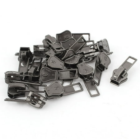 Clothes Jackets Tents Purses Pull Tab Zipper Slider Repair Kit Gray